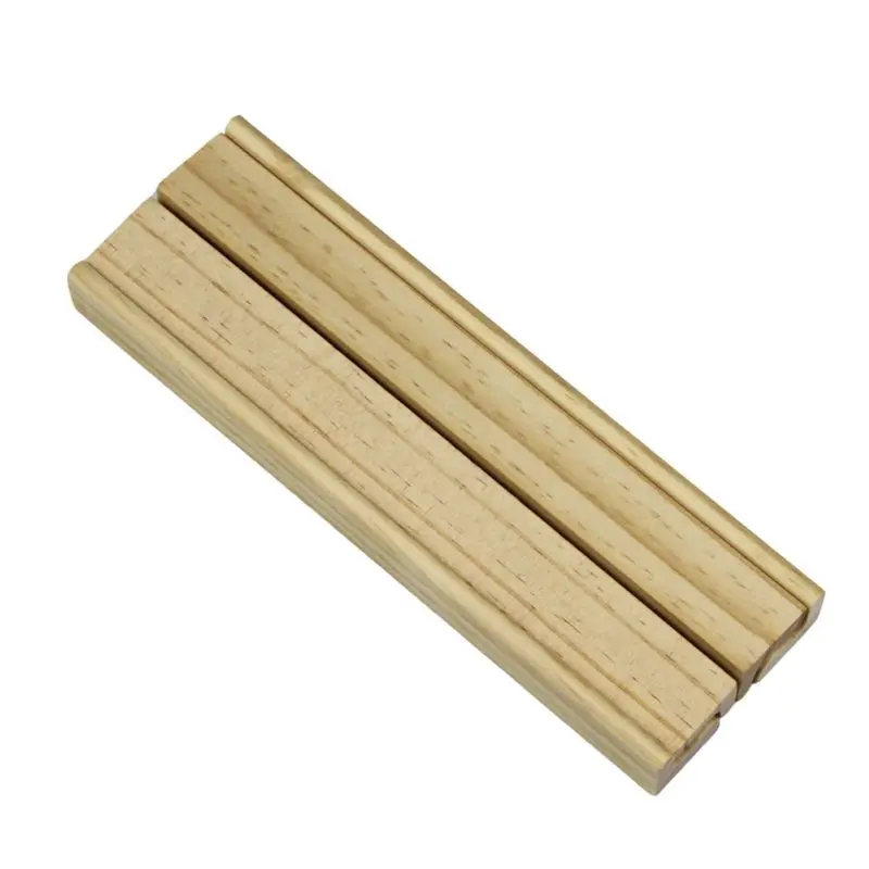 4Pcs Smooth Surface Scrabble Letter Stand Rack Tile Holder Wooden Use For Wedding Wood Shelf Kids Toy | Игрушки и хобби