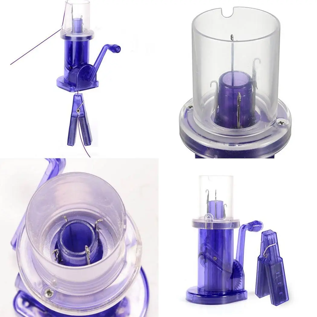 Ручная вязальная машина шпуля вязальщик намотчик для шерсти DIY крафтовый браслет