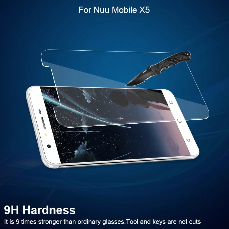 DyGod для Nuu Mobile X5 закаленная Защитная стеклянная пленка экрана Мобильные