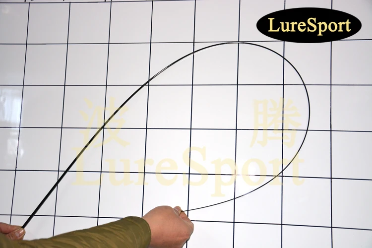 LureSport 2 шт. 1 5 м UL Мягкая Твердая карбоновая удочка черная краска Строительные