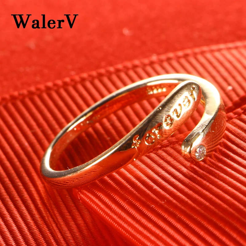 WalerV Новинка для женщин на заказ модное очаровательное ювелирное изделие