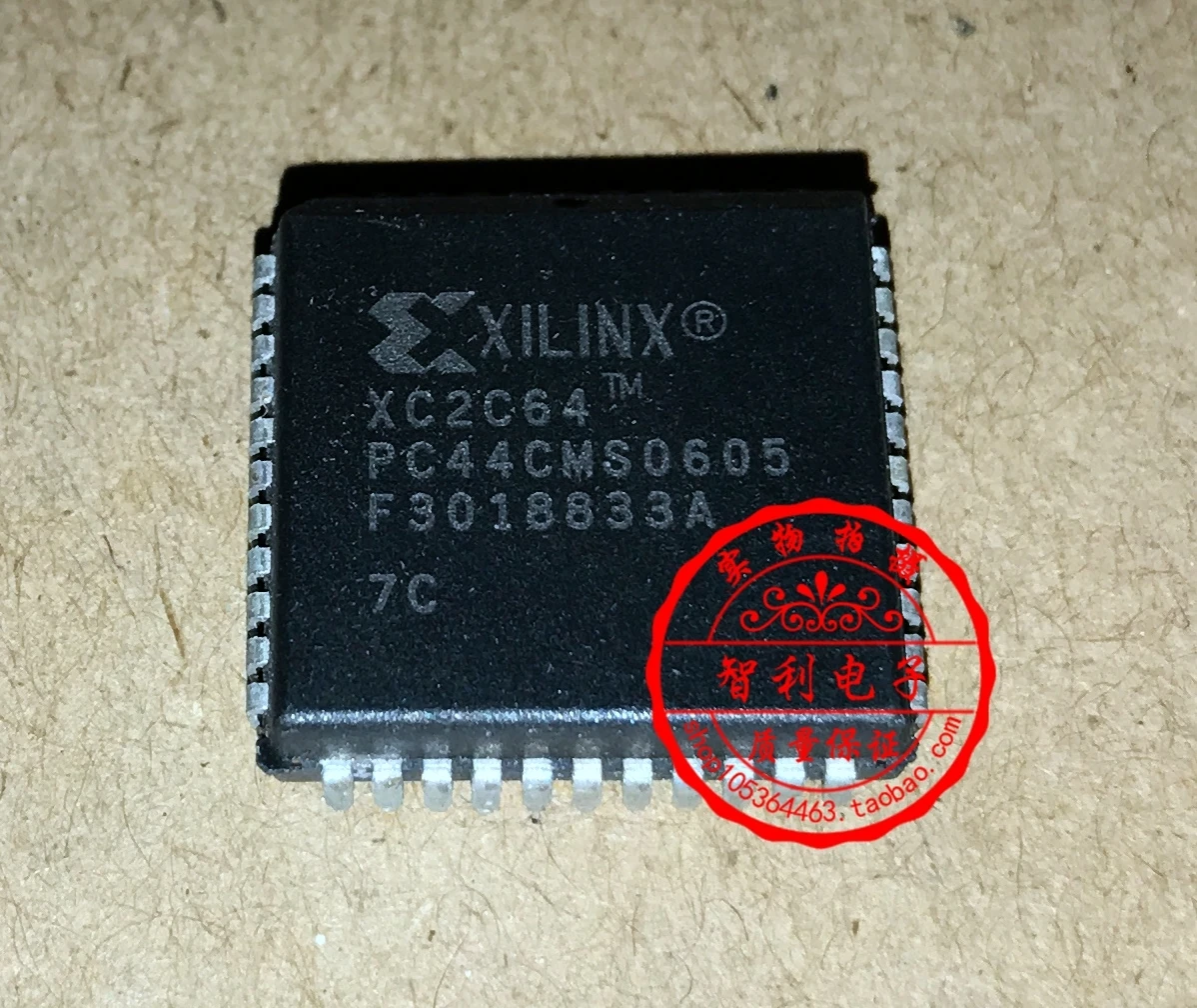 

FreeShipping Xc2c64pc44 Xc2c64-7pc44c IC chip PLCC
