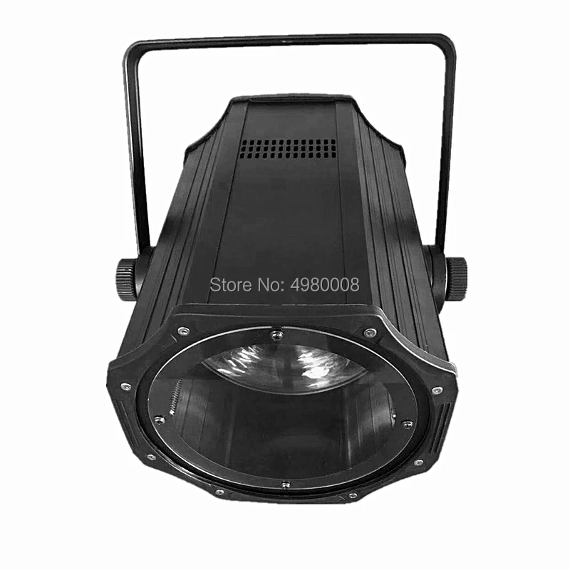 Электрический зум 200 Вт LED Par Light теплый белый + холодный 2в1 COB DMX512 Studio Spot Stage Follow Lighting
