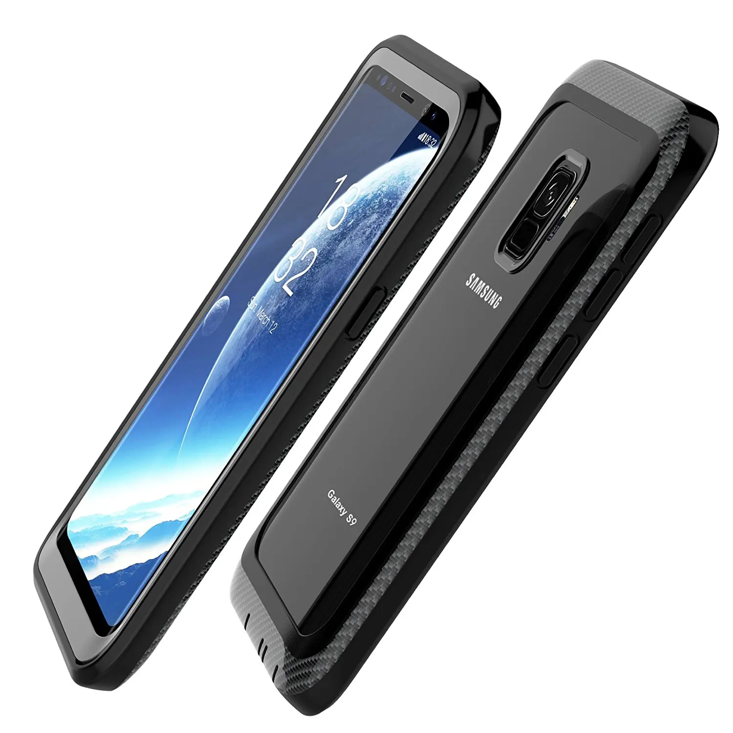 Чехол для Samsung Galaxy S9 с защитой на 360 градусов прочный бампер полным покрытием и