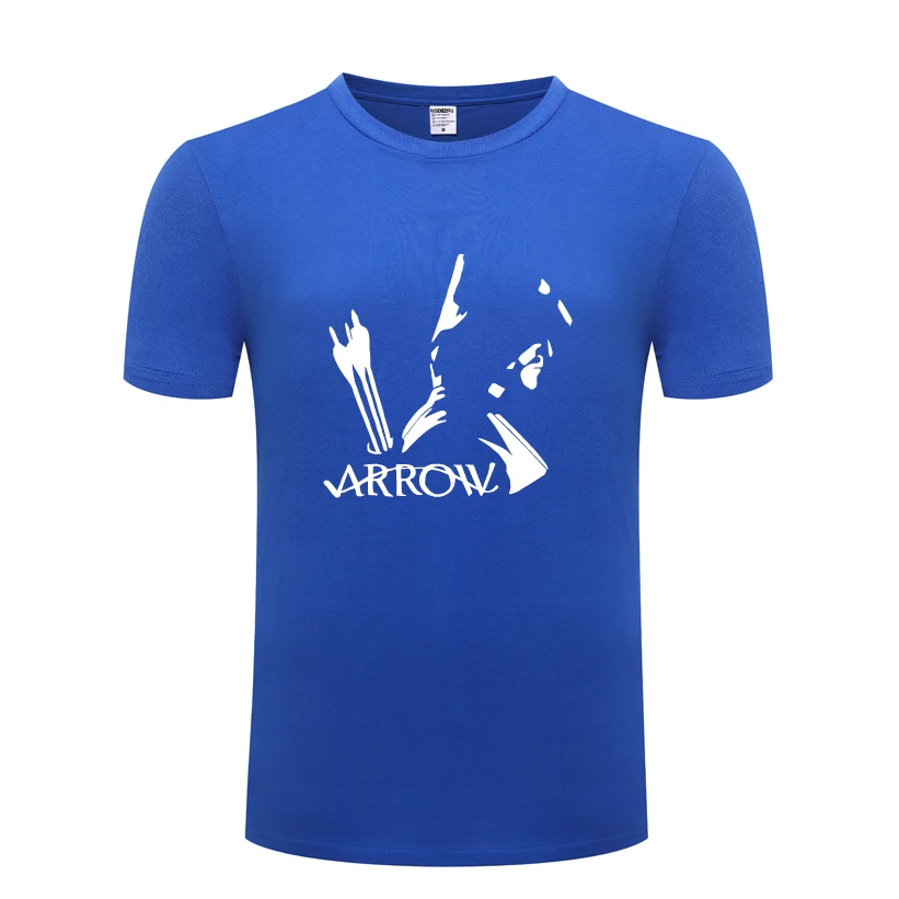 Oliver Queen Green Arrow Mens Men T Shirt Tshirt 2018 New Short Sleeve O Neck Cotton Casual T-shirt Top Tee | Мужская одежда
