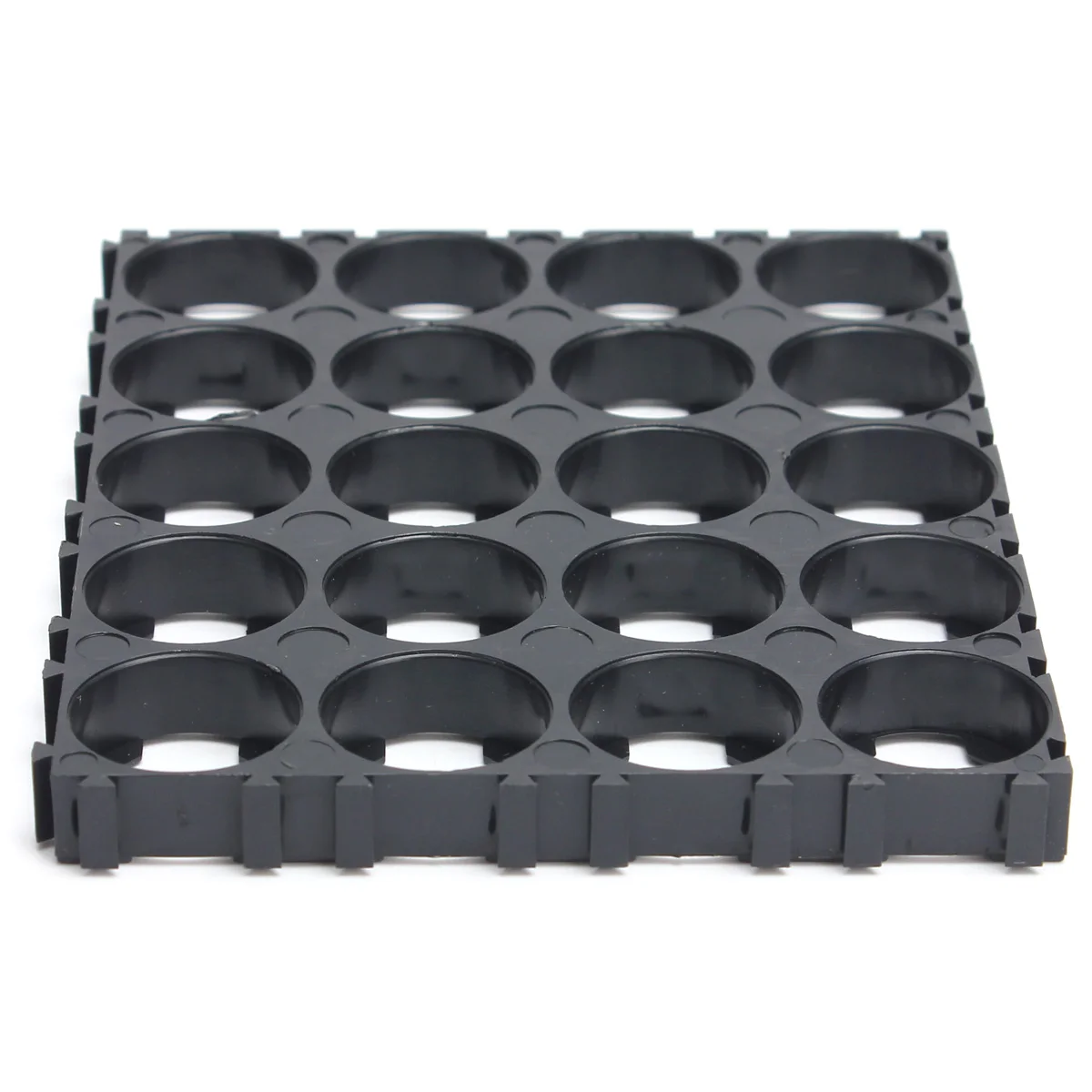Чехол для хранения батарей CLAITE 4x5 18650 пластиковый держатель с отверстием корпуса