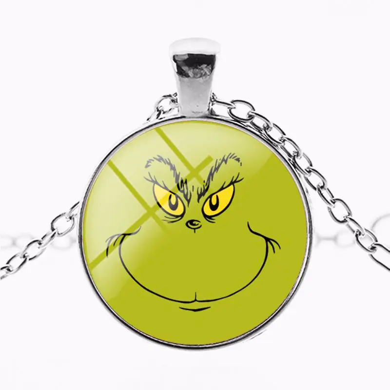 Grinch детское ожерелье 2018 Рождественский подарок для мальчиков и девочек с