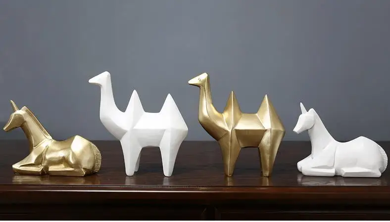 

Creative Horse And Camel Crafts, Animal Models, Home Desktop Decorations, Beautiful Gifts
