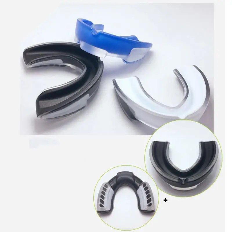 Горячая Распродажа спортивные Mouthguard Капы зубы Кепки защита для бокса Баскетбол