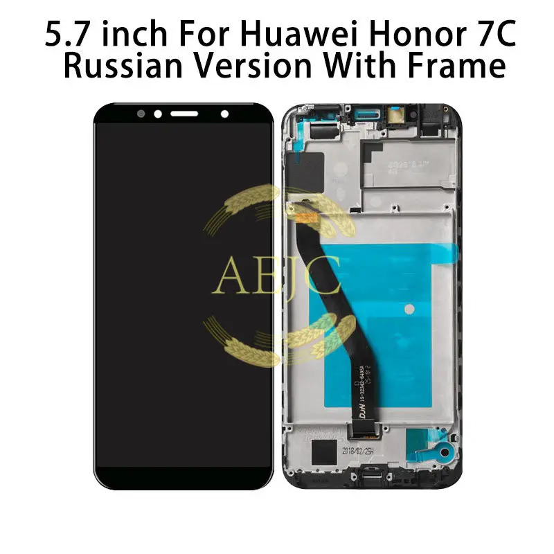5.7&quot Russian Version LCD For Huawei Honor 7C AUM-L41 Display Touch Screen Digitizer Assembly | Мобильные телефоны и