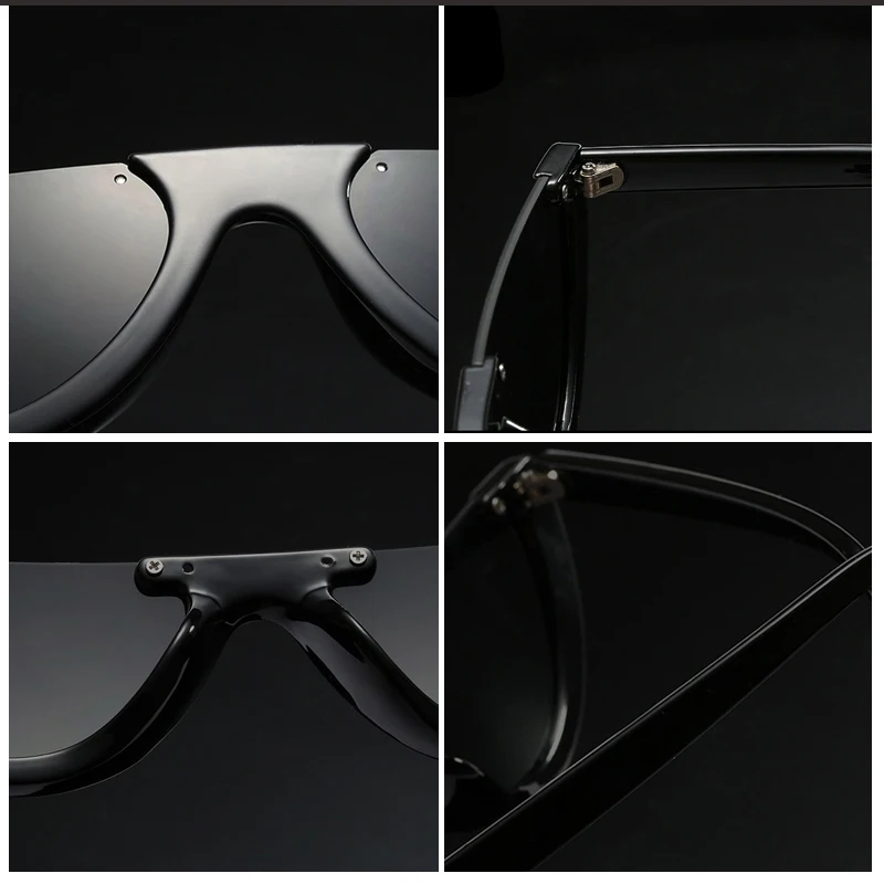 Половина Рамки без оправы кошачий глаз Солнцезащитные очки для женщин Для Мода