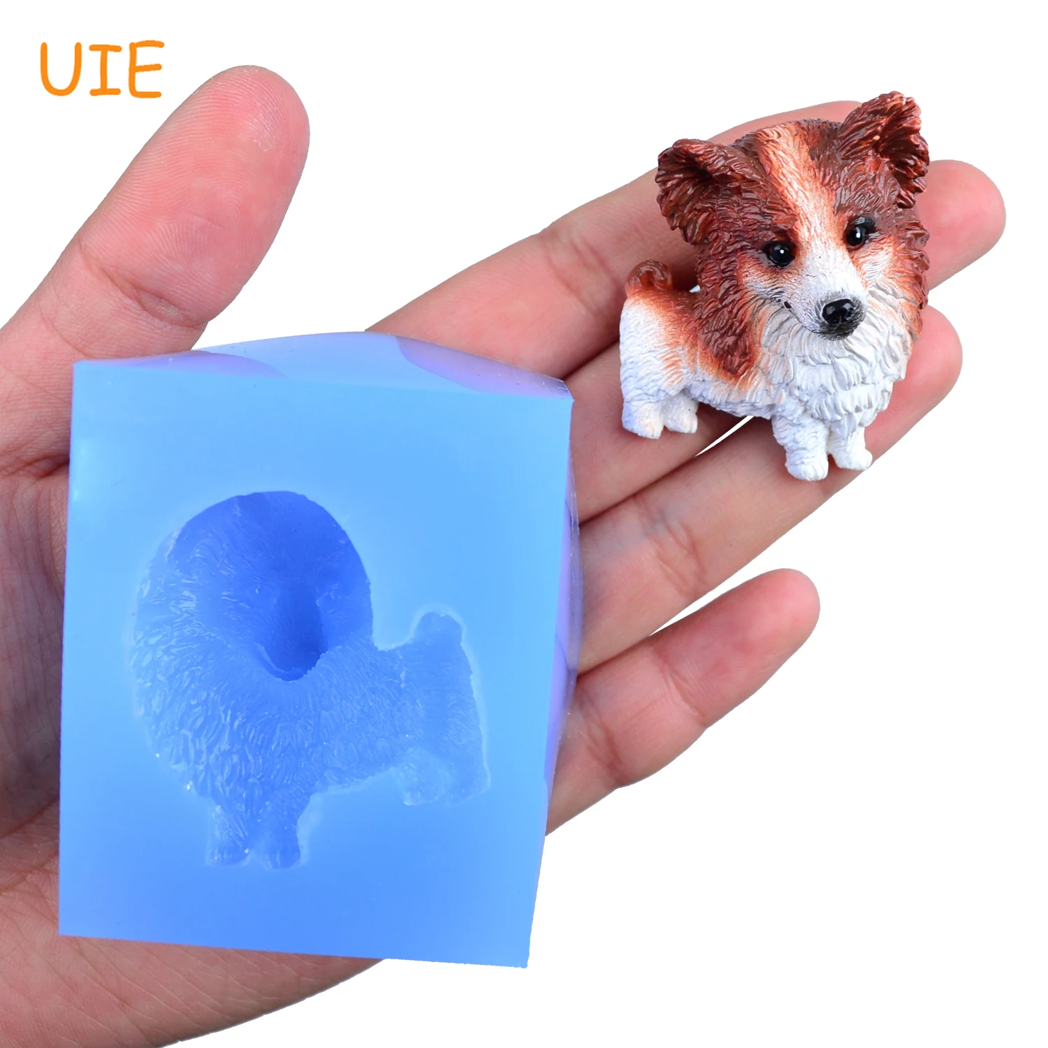 

DYL781U Dog Silicone Mold Animal Mold Fondant Sugarcraft Candy Chocolate Resin Polymer Clay Jewelry Handmade Soap Mould