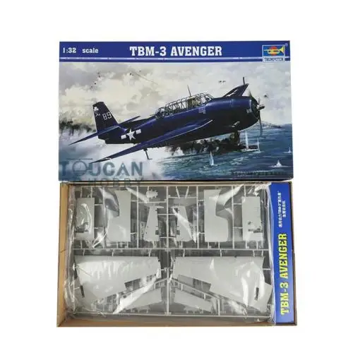 Модель самолета Trumpeter 02234 1/32 масштабный самолет US TBM-3 Авиаторы-Мстители модель