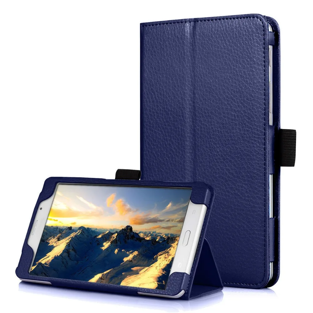 Для Samsung Galaxy Tab A6 7 0 чехол 360 Folio PU кожаный подставка для A 2016 SM T280 T285Tablet чехол|Чехлы