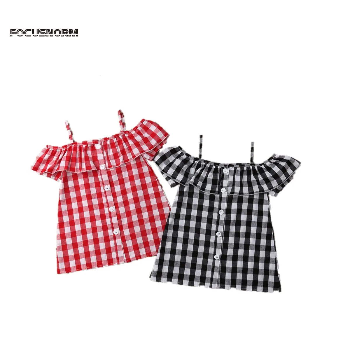 2019 Новое весеннее короткое платье с открытыми плечами для маленьких девочек