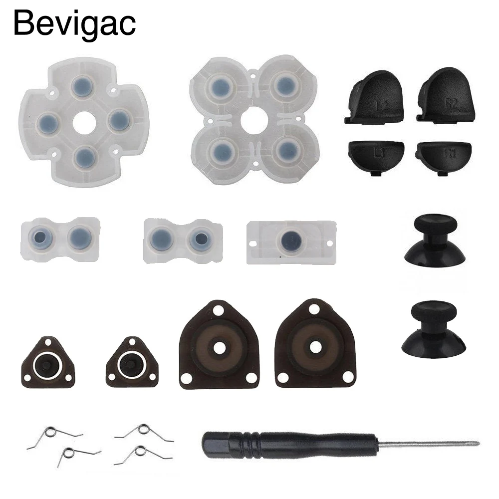 Bevigac L1 R1 L2 R2 пусковые пружины кнопки 2 Джойстик для пальца палочки + 1 комплект