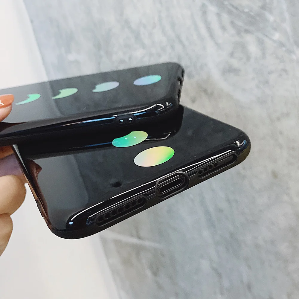 LOVECOM Laser Moon Eclipse винтажные чехлы для телефонов iPhone 11 Pro Max XR XS 6 6S 7 8 Plus X мягкая задняя