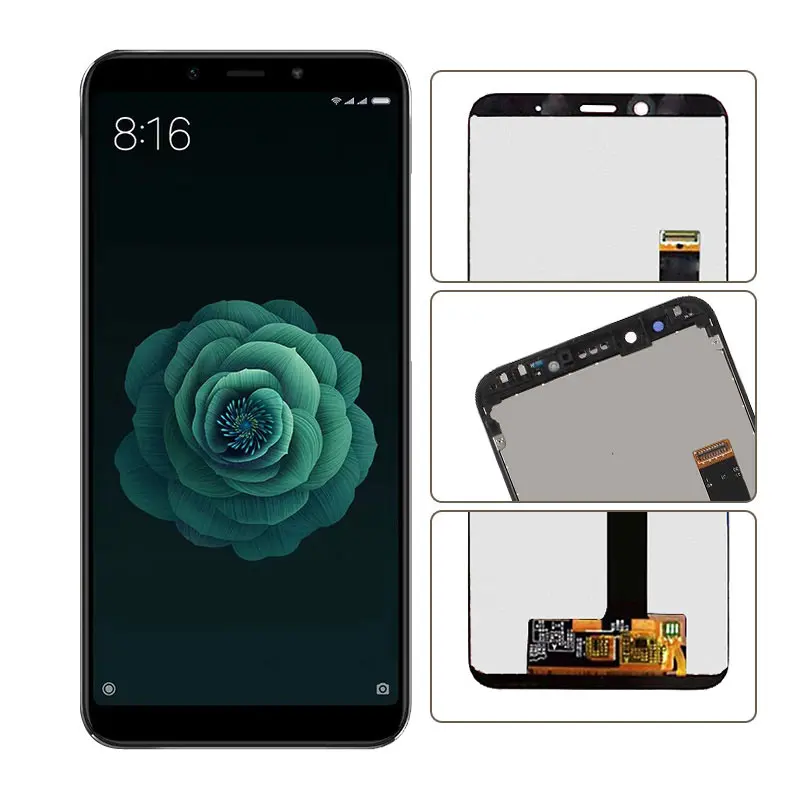 5 99 дюймов для Xiaomi Mi A2 MIA2 6X MI6X ЖК-дисплей кодирующий преобразователь сенсорного