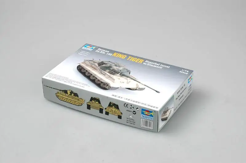 Trumpeter 1/72 07291 немецкий Sd.Kfz.182 Король тигр Henschel башня w/zshimit | Игрушки и хобби