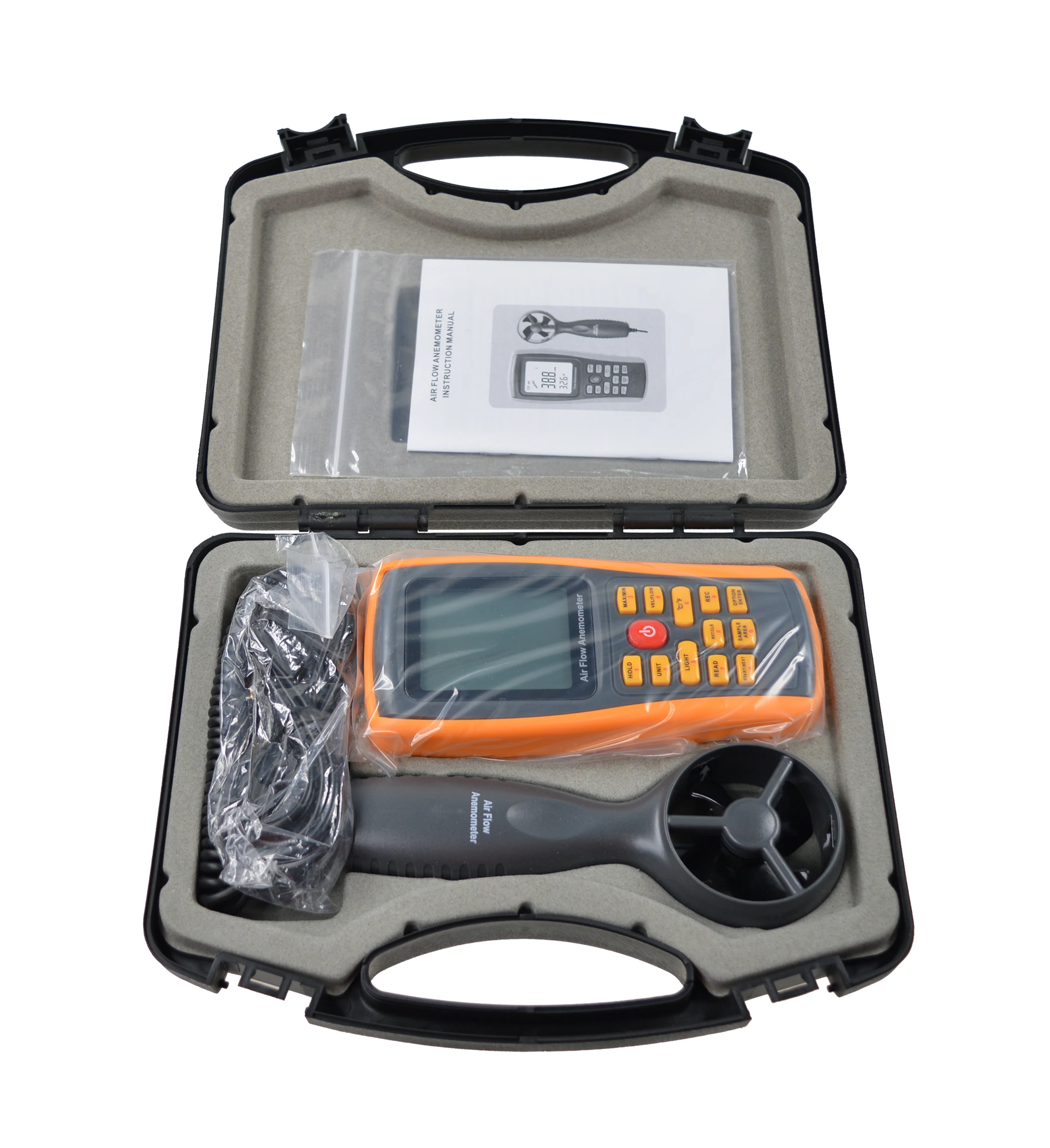 Цифровой анемометр BENETECH GM8902 0 45 м/с измеритель скорости ветра объема воздуха