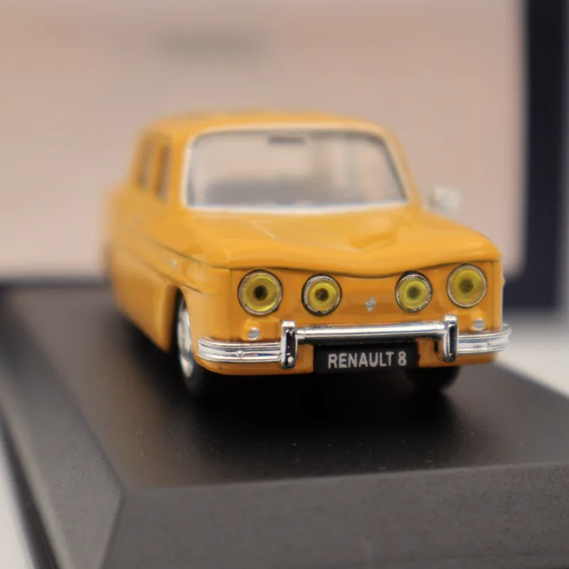 NOREV 1:43 Renault 8 желтый DIECASET модель Ограниченная серия Коллекция игрушечная