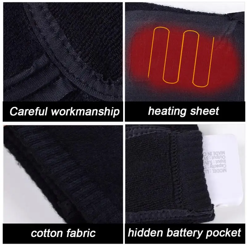 

Sports Socks Riding Sports Fitness Sweat Sock Thermal Hiking Leg Warmers For Women's Outdoor Cotton Warm Ski Socks With Battery