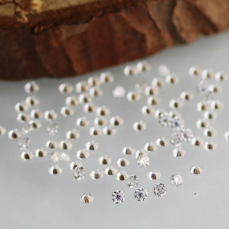Provence jewelry lab grown like real diamond melee муасsanт бриллианты маленького размера EF цвет около