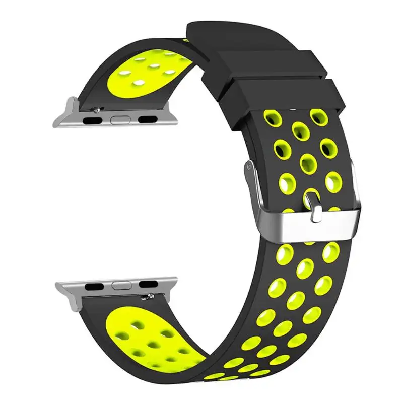 VODOOL Silicone Sport Loop Smart Watch Band Wrist Strap for iWatch Series 4 Bracelet Belt iwatch Breathable 44mm | Электроника