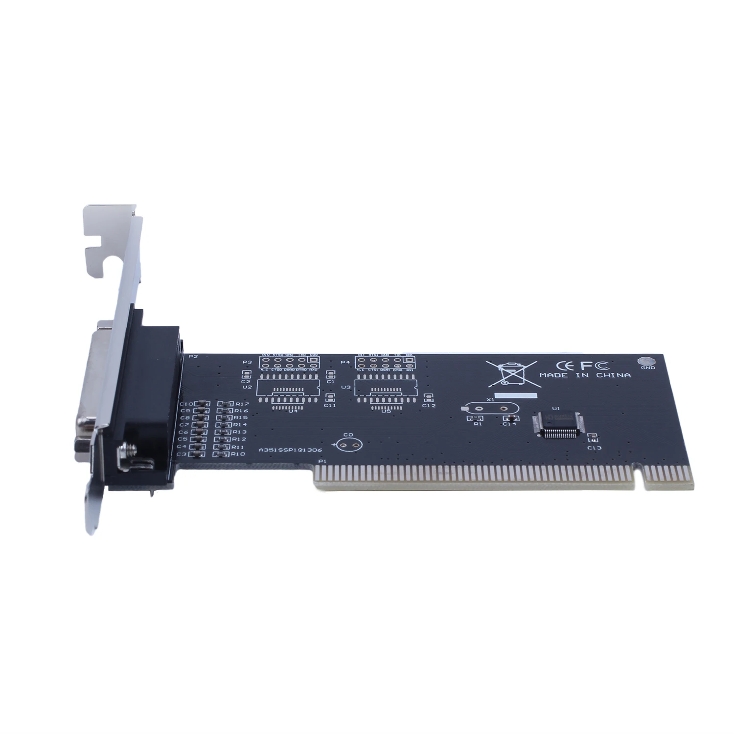 DB25 параллельный порт IEEE 1284 Принтер PCI контроллер карты адаптер Черный |