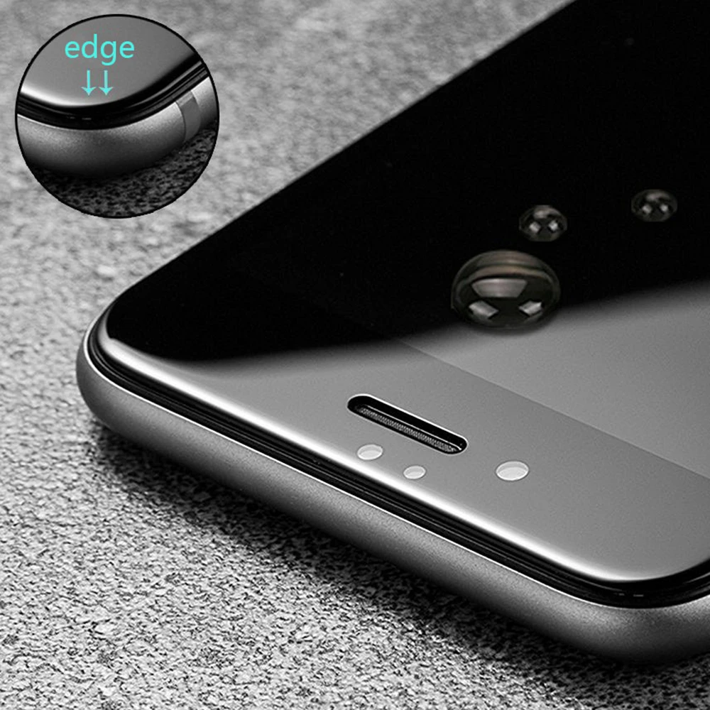 AFY 3 шт полное покрытие экрана протектор для iPhone X XR XS Max закаленное стекло 5 5S 6 6s 7 8