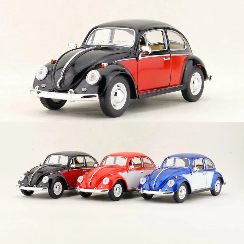 

KiNSMART Toy/Diecast Model/1:24 Scale/1967 Volkswagen Classical Beetle Car/Doors Openable/Educational Collection/Gift for Kid