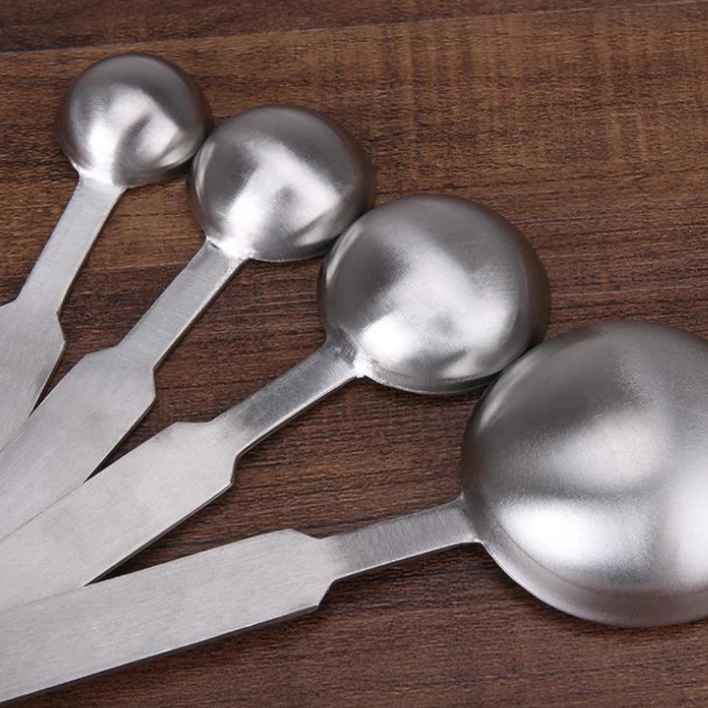 4 шт бытовой Кухня посуда инструмент Нержавеющая сталь набор измерительных