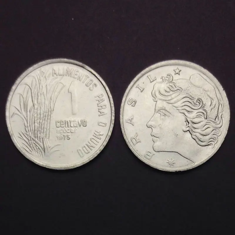 Бразильская Коллекция 1 Centavo 1995 f. A.O KM #585 одна монета UNC 100% настоящие оригинальные