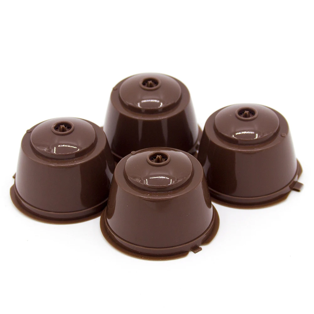 4 шт./упак. многоразовые кофейные капсулы Dolce Gusto Пластиковые Многоразовые