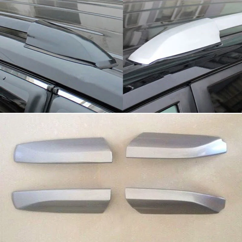 4 шт./компл. серебро на крышу из abs чехол для барбекю бар Продольный брус крыши