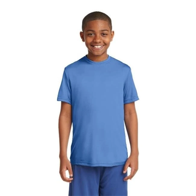 Спорт Tek YST350 Youth Posi Charge конкурент Tees Carolina Blue Extra Large| |