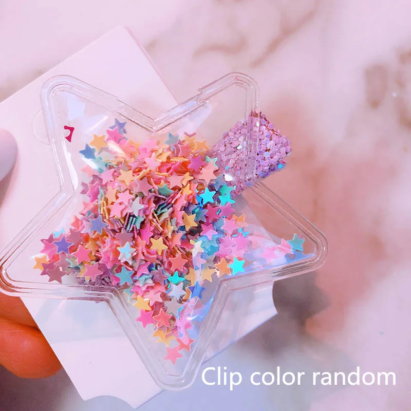 Хит продаж 1 шт. корейские пластиковые заколки для волос ярких цветов прозрачные