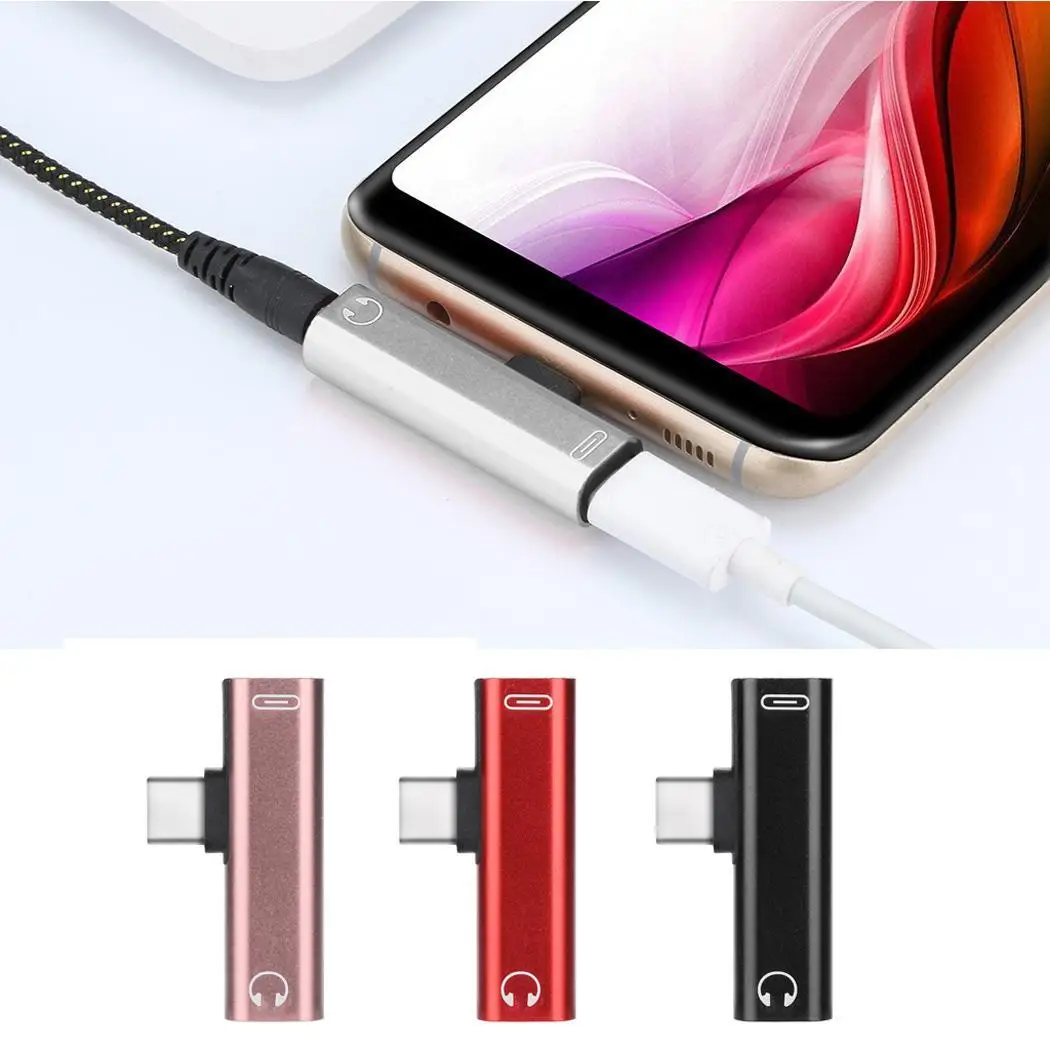 Тип-C кабель-Переходник USB C на 3 5 мм Jack AUX Наушники Адаптер для Letv2 Pro Max2 USB-C Тип