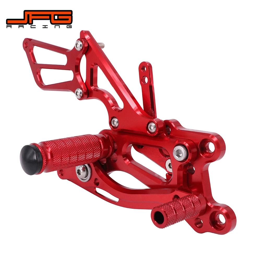 Мотоцикл с ЧПУ Регулируемые подножки педали для автомобиля Rest Rearset HONDA CBR1000RR 2004 2007