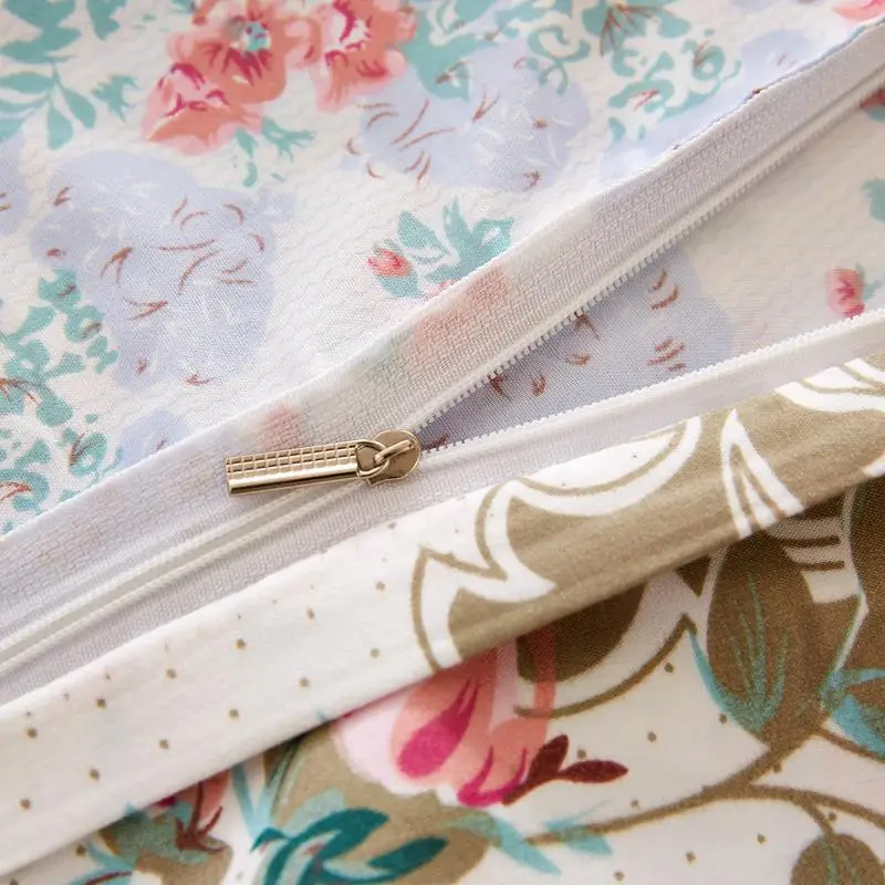 

bedding sets cotton set Reactive Printing hot sale comforter bed set Queen full size 4 pcs 13