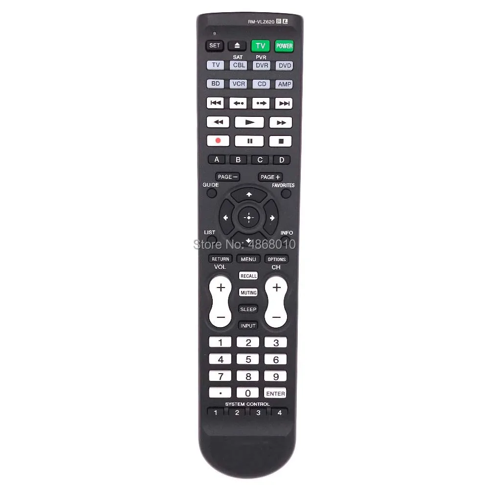 10 шт./лот с дистанционным управлением RM VLZ620 для SONY LED телевизор видеомагнитофон DVD