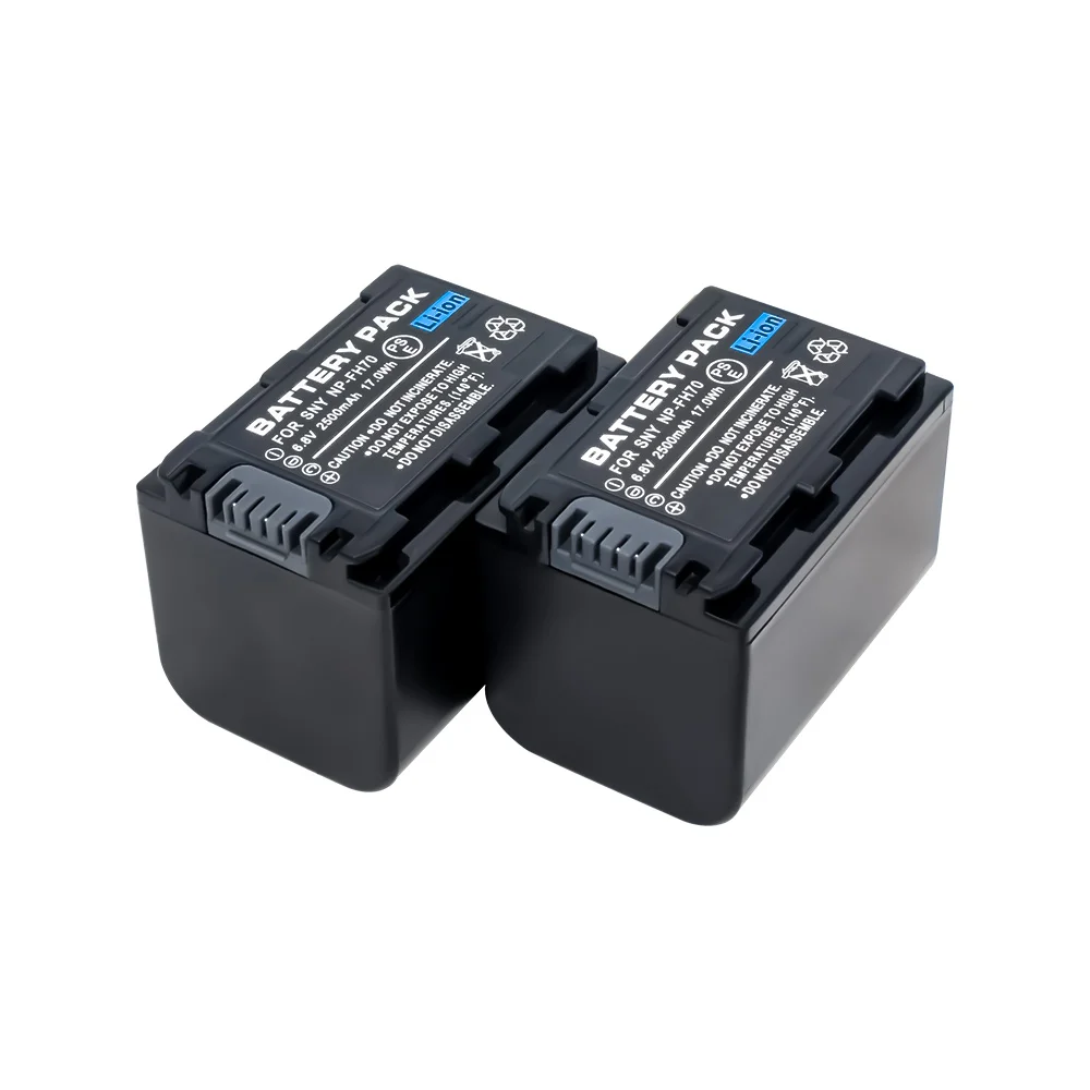 2x NP FH70 аккумулятор + 1 шт. Зарядное устройство BC TRV для Sony np fh60 FH50 FH40 FH100 fh70 SX40R XR100 XR105