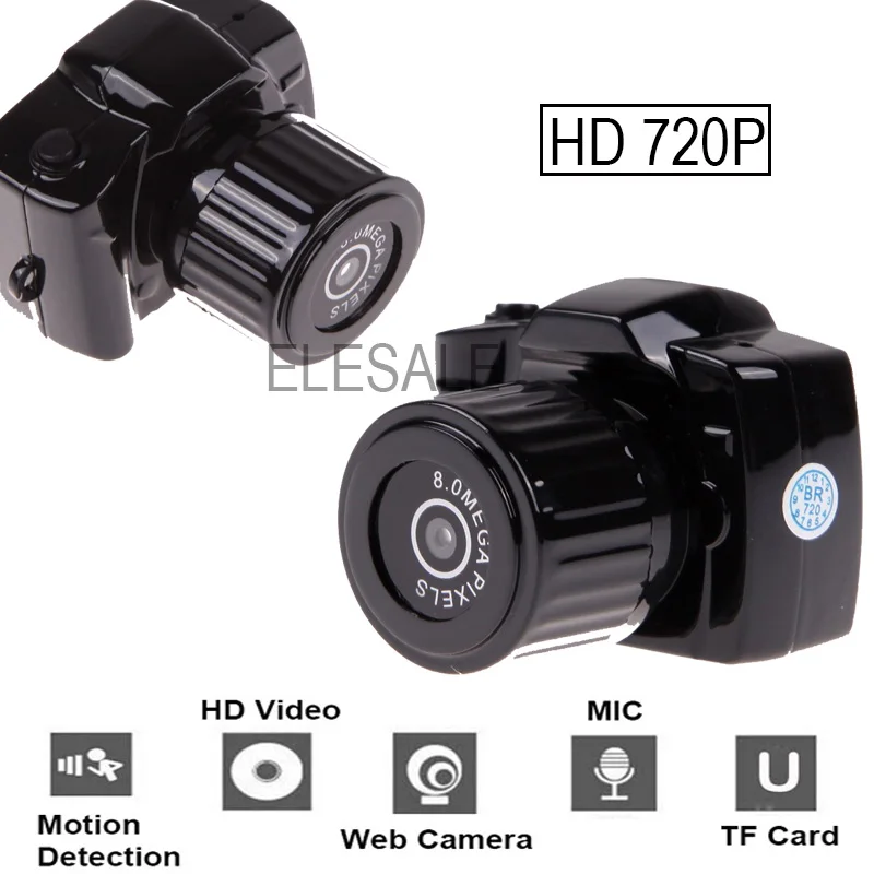 720P 2017 Digital HD CMOS 2.0 Camera Video Audio Mini Camera Small Camcorde DV DVR Recorder Web Cam