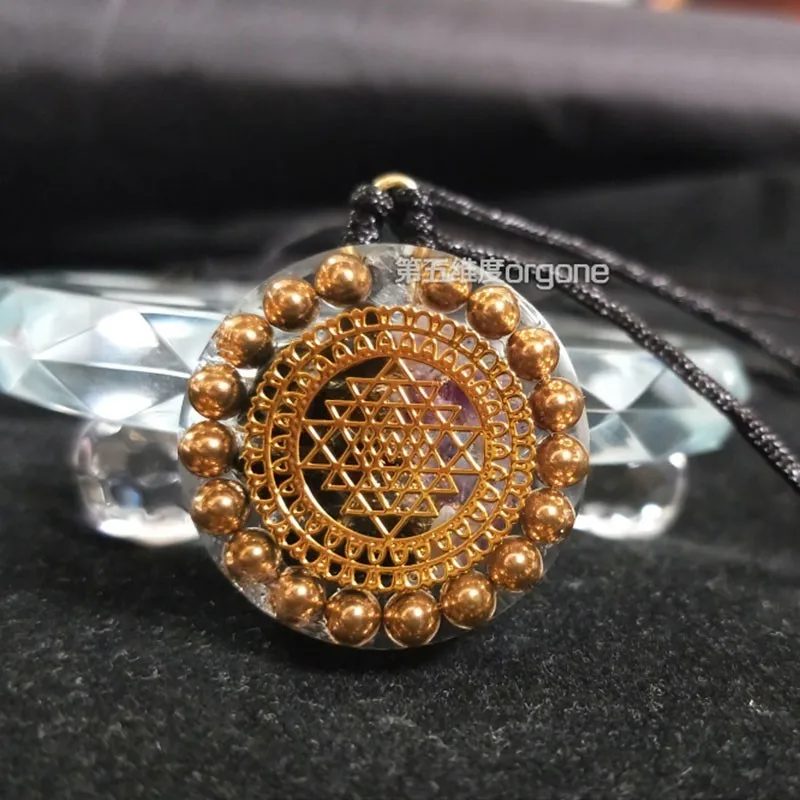 Orgone Кристалл положительной энергии Исцеление оргонит ожерелье мужчины и женщины