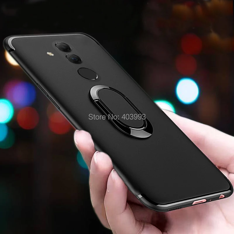 Магнитный чехол Oukitel C12 Pro для 6 18 дюйма мягкий ТПУ с кольцом пальца C11 oukitel c12 pro