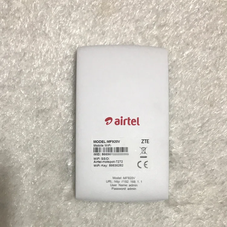 Оптовая продажа Mf920 Airtel MF920 150 Мбит/с 4 аппарат не привязан к оператору сотовой