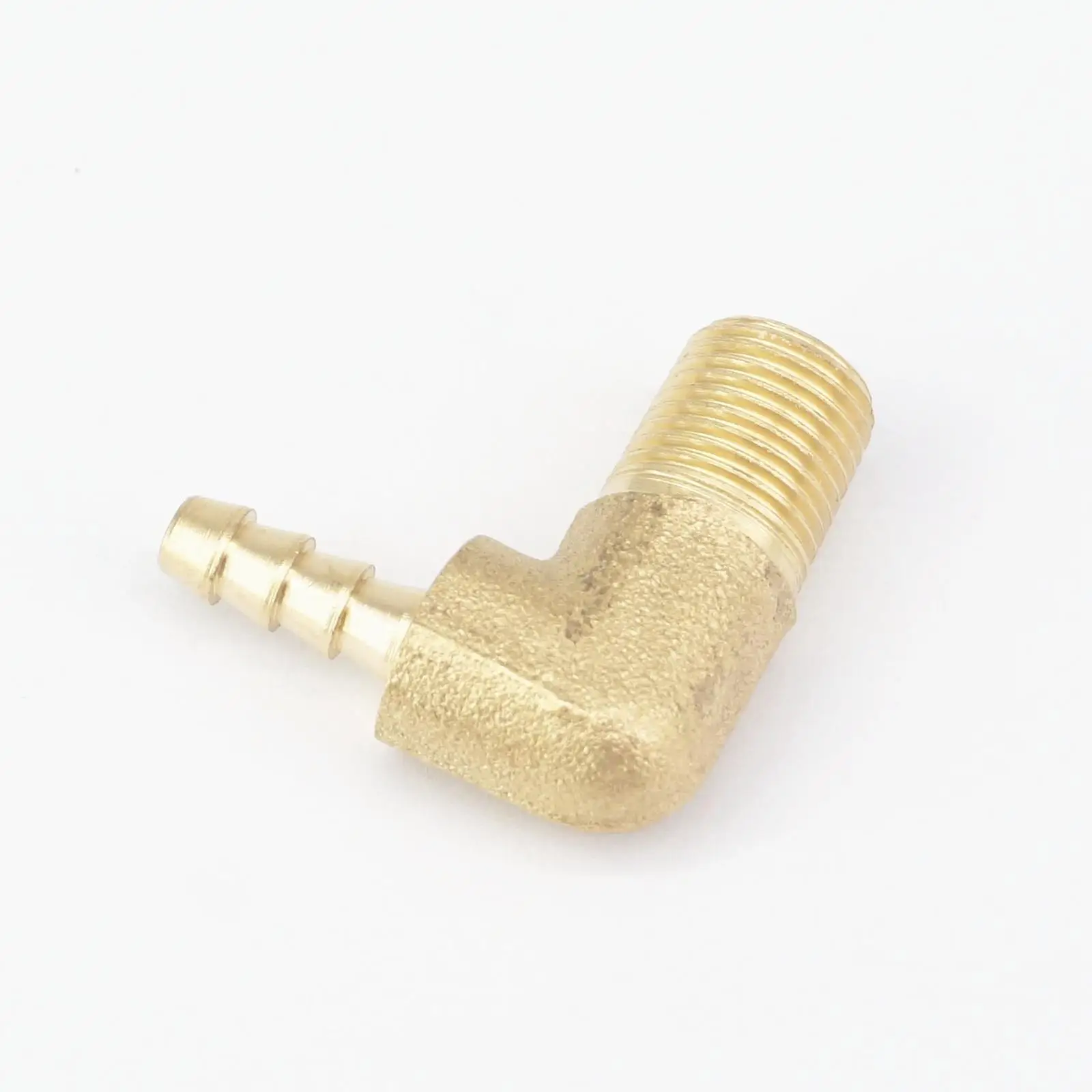 1/8 &quotNPT Male x 3/16&quot шланг Колючая Хвостовая локоть латунная топливная арматура