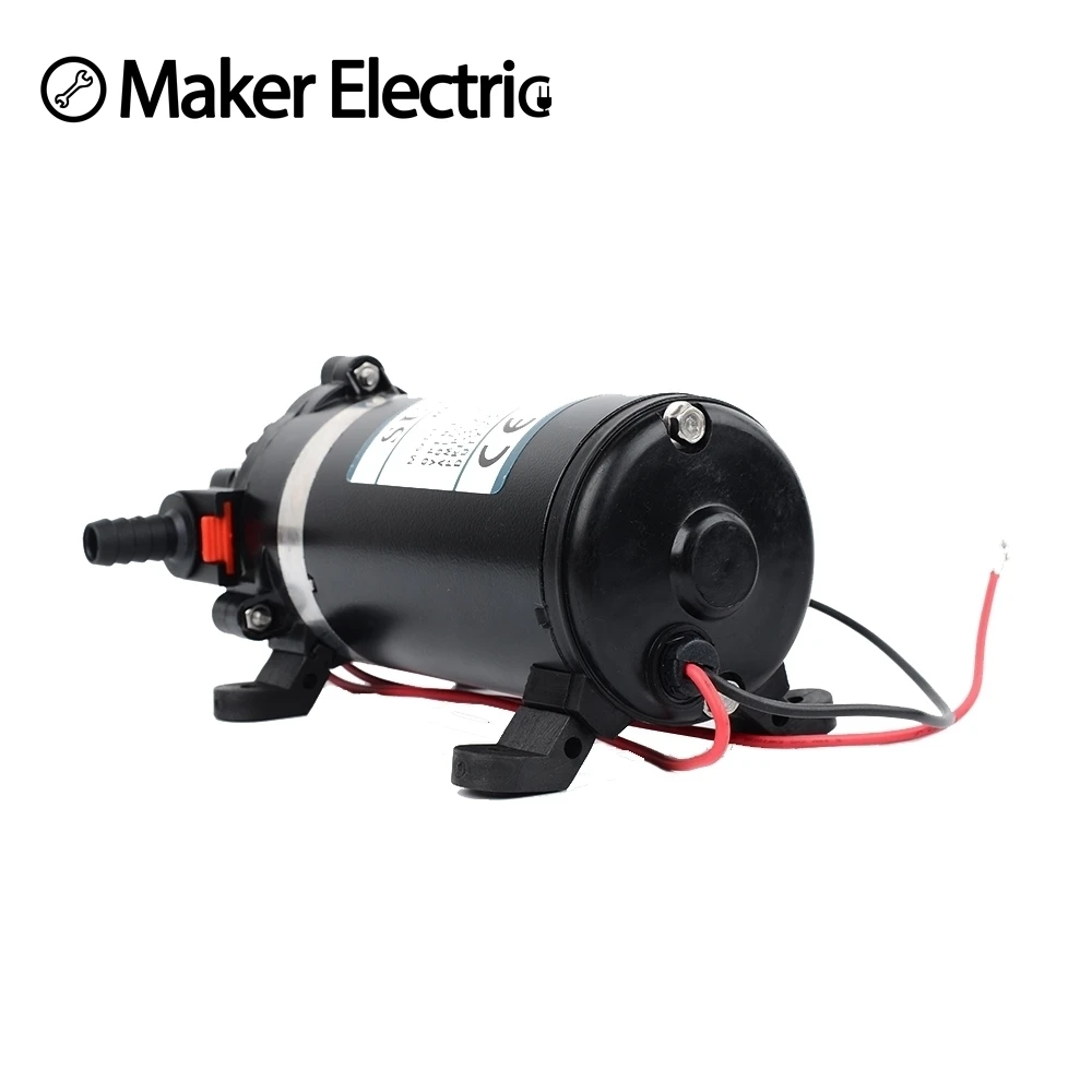 

Мембранный насос, DP-120 В постоянного тока, самовсасывающий спрей, очиститель воды для автомойки, электрический мембранный насос высокого да...