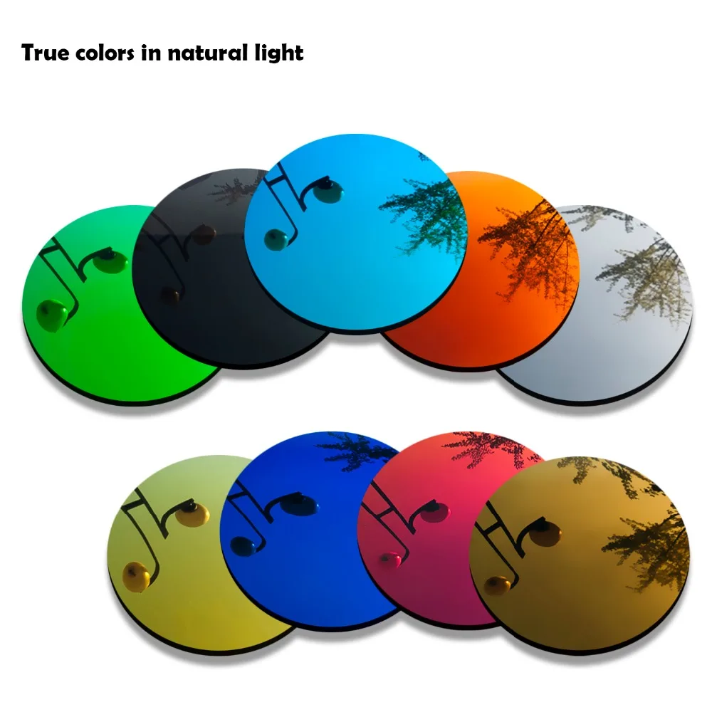 2 Pairs 100% Precisely Cut Polarized Replacement Lenses for Jawbone Sunglass - Many Colors