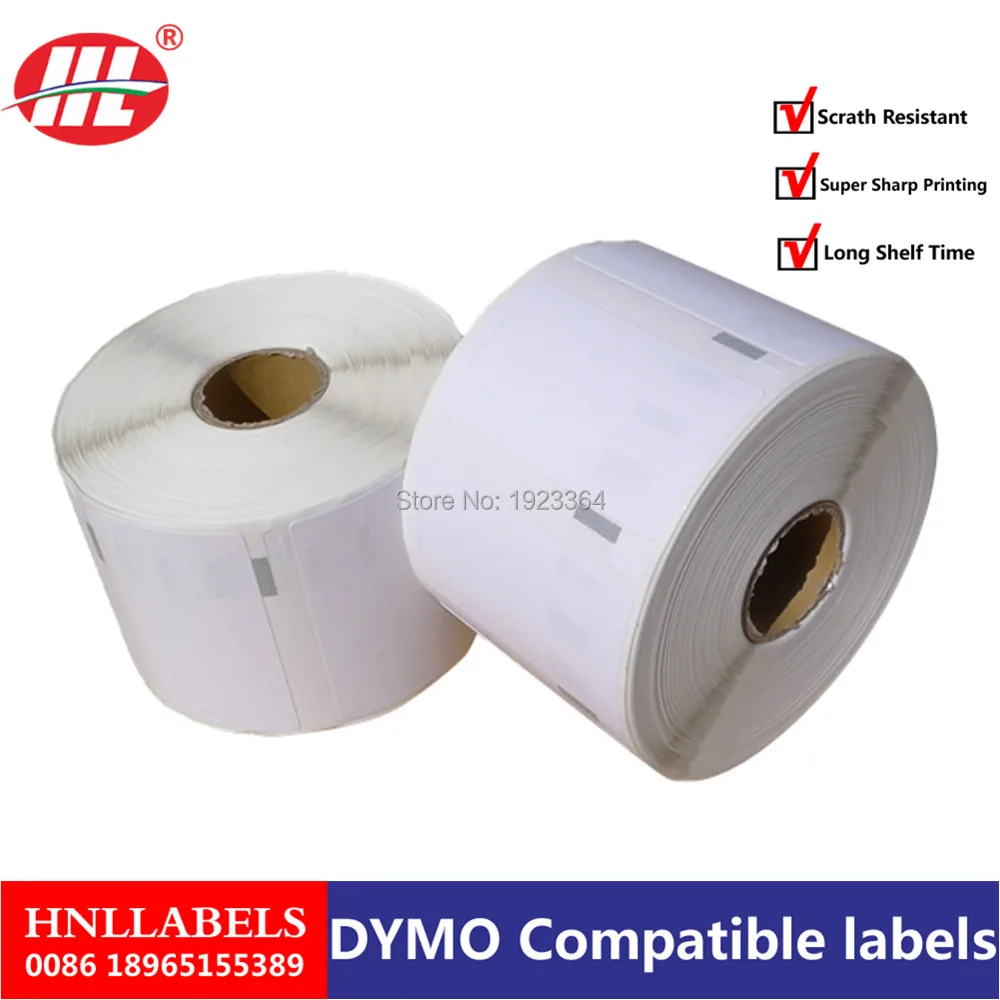 Ярлык Dymo 11354 57 мм * 32 1000 шт. для LabelWriter 400 450 450Turbo Printer Seiko SLP 440 450|Офисная бумага| |
